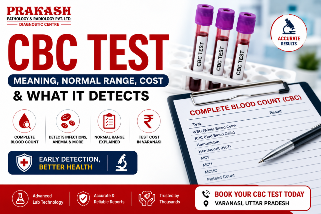 CBC Test: Meaning, Normal Range, Cost & What It Detects