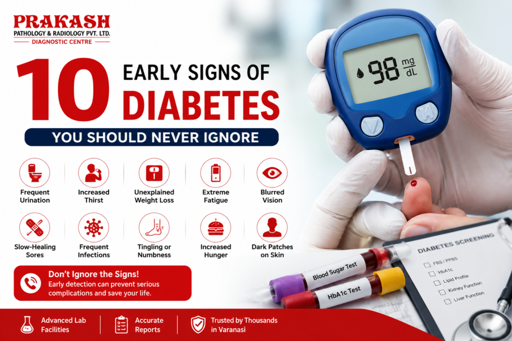 10 Early Signs of Diabetes You Should Never Ignore