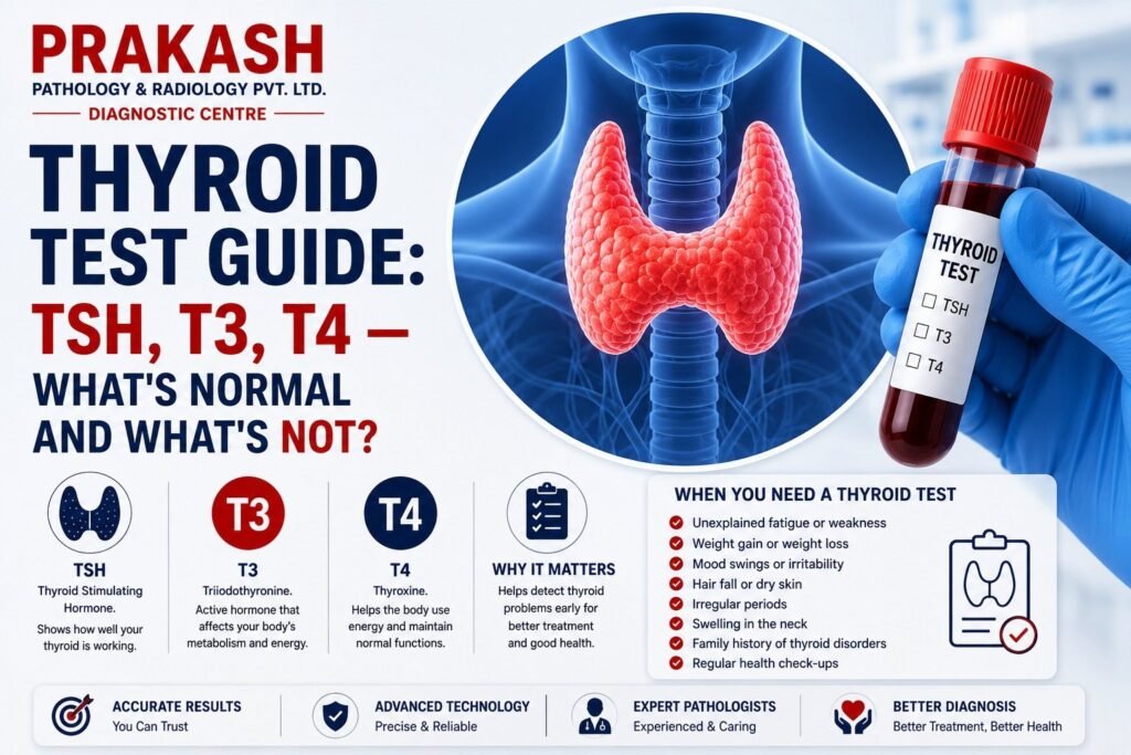 Thyroid Test Guide: TSH, T3, T4 — What’s Normal and What’s Not?