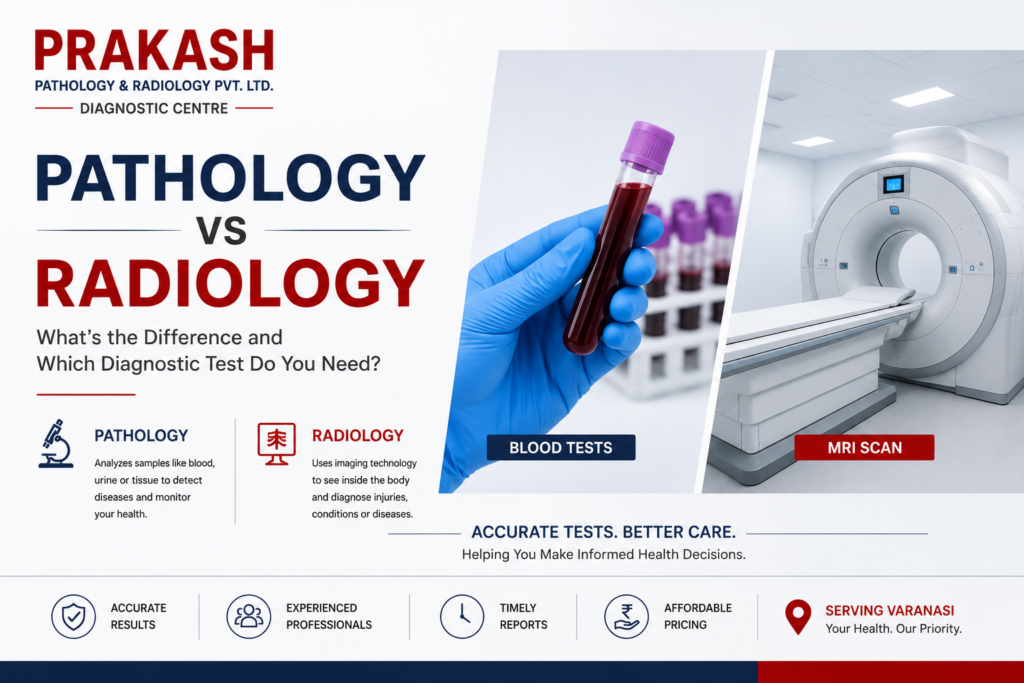 Pathology vs Radiology: What’s the Difference and Which Diagnostic Test Do You Need?
