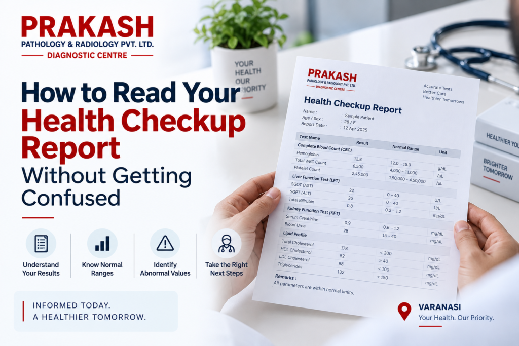 How to Read Your Health Checkup Report Without Getting Confused