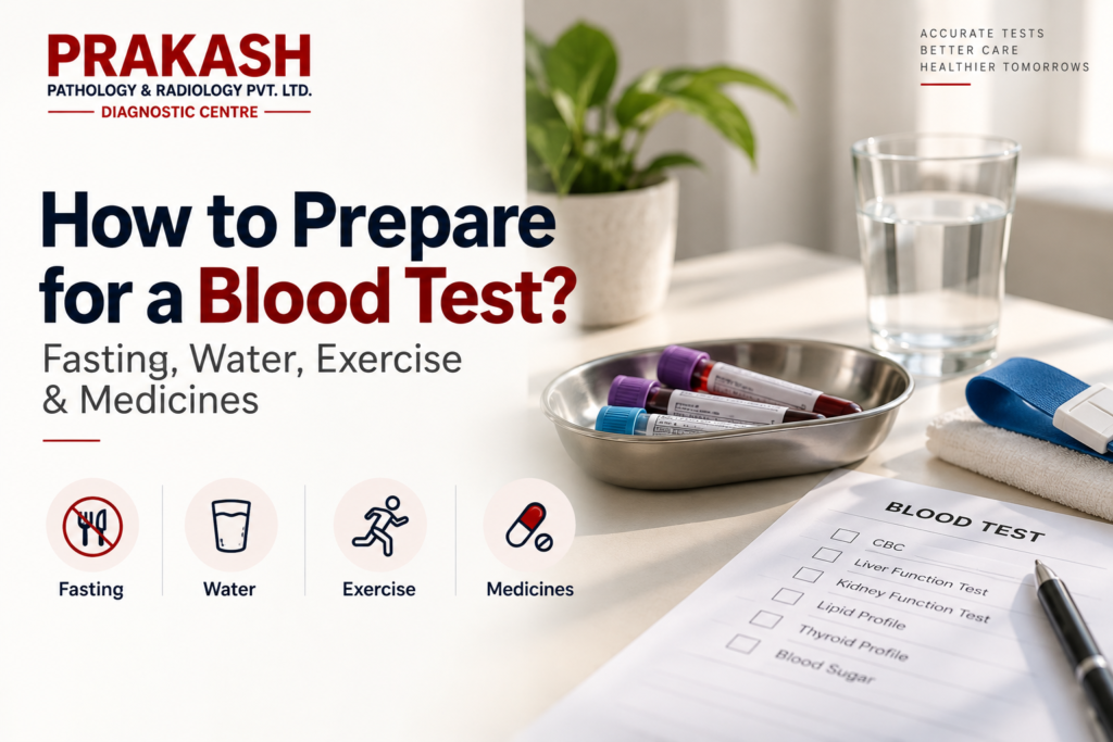 How to Prepare for a Blood Test: Fasting, Water, Exercise & Medicines